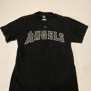 Majestic Black Crew Neck T-Shirt